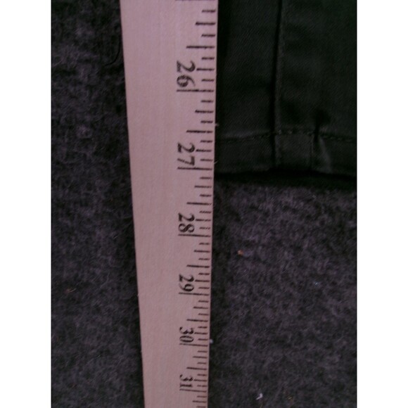 Aeropostale Jeans Women 8 Gray Ankle Jegging Mid Rise Dark Wash Minimal Preppy - Picture 6 of 16